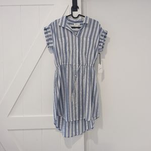 BNWT Striped Sundress High-low size S